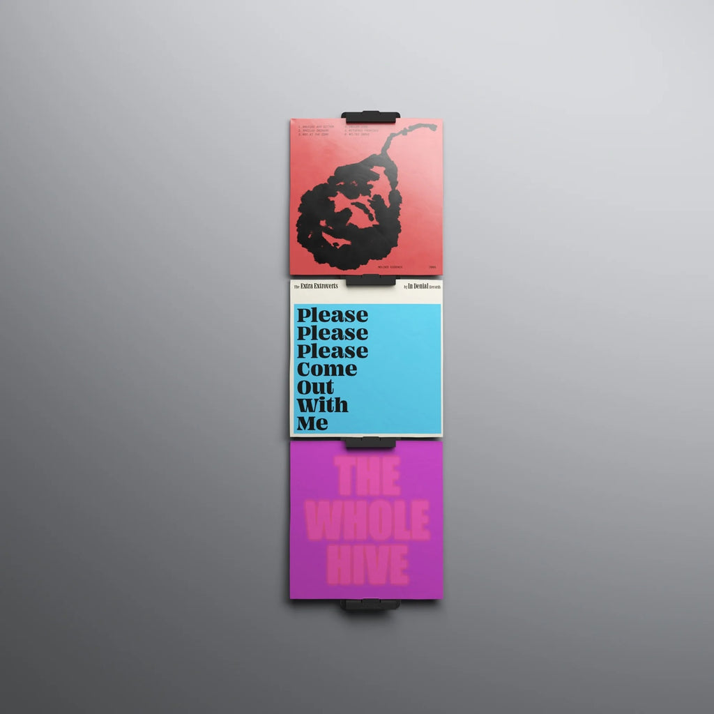 Platenhouder incl. voet - Display LP-03