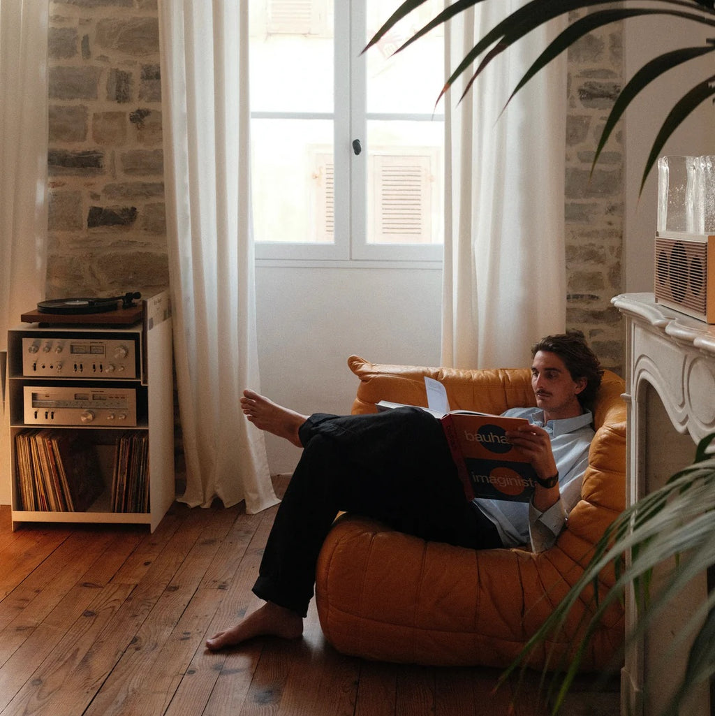 LOIA La Console Acier - Platenkast