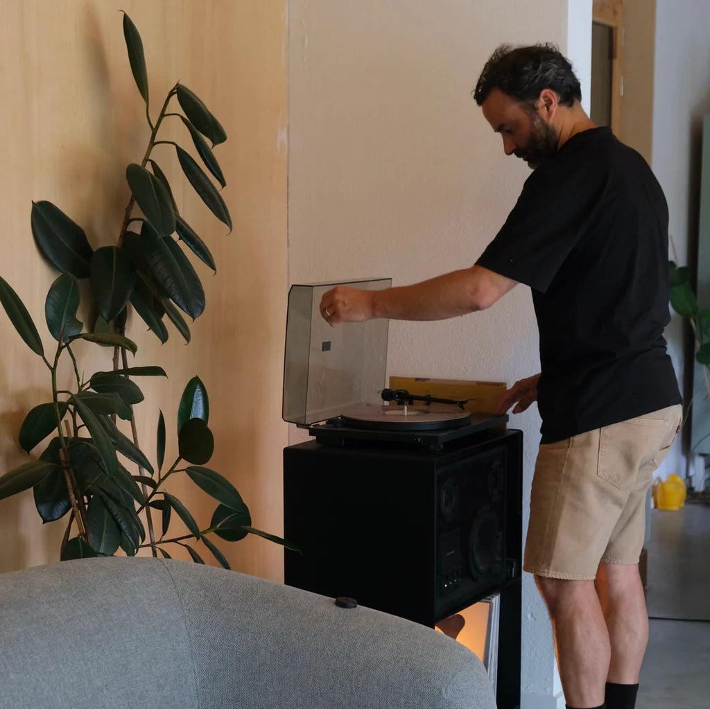 LOIA La Console Acier II - Platenkast