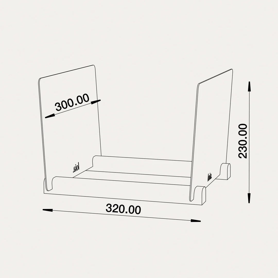 LOIA Vinyl Opslag - Zwart