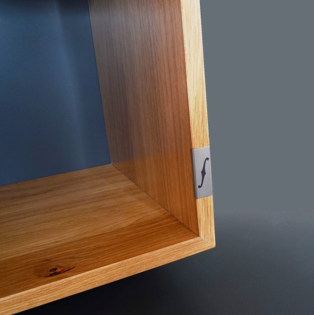 Sinfonic Audio platen wandrek – 2 vakken