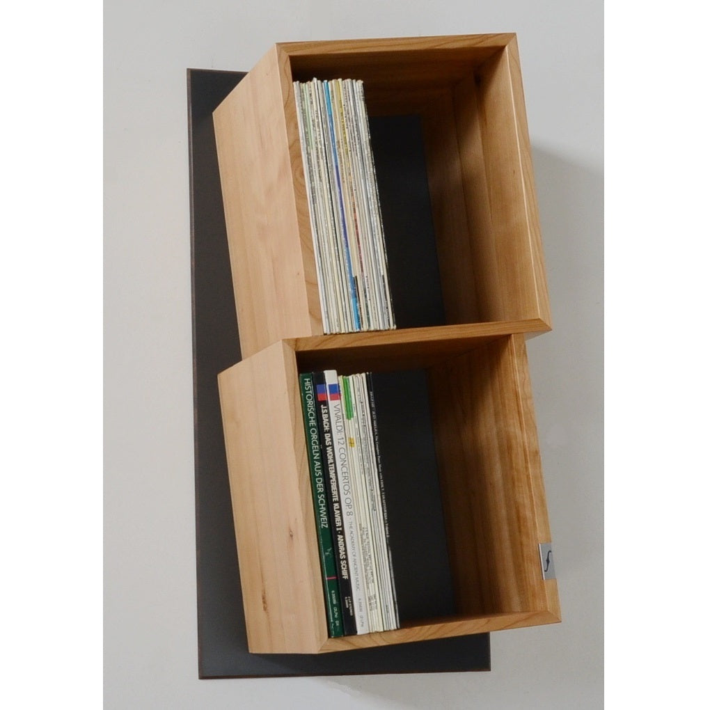 Sinfonic Audio platen wandrek – 2 vakken