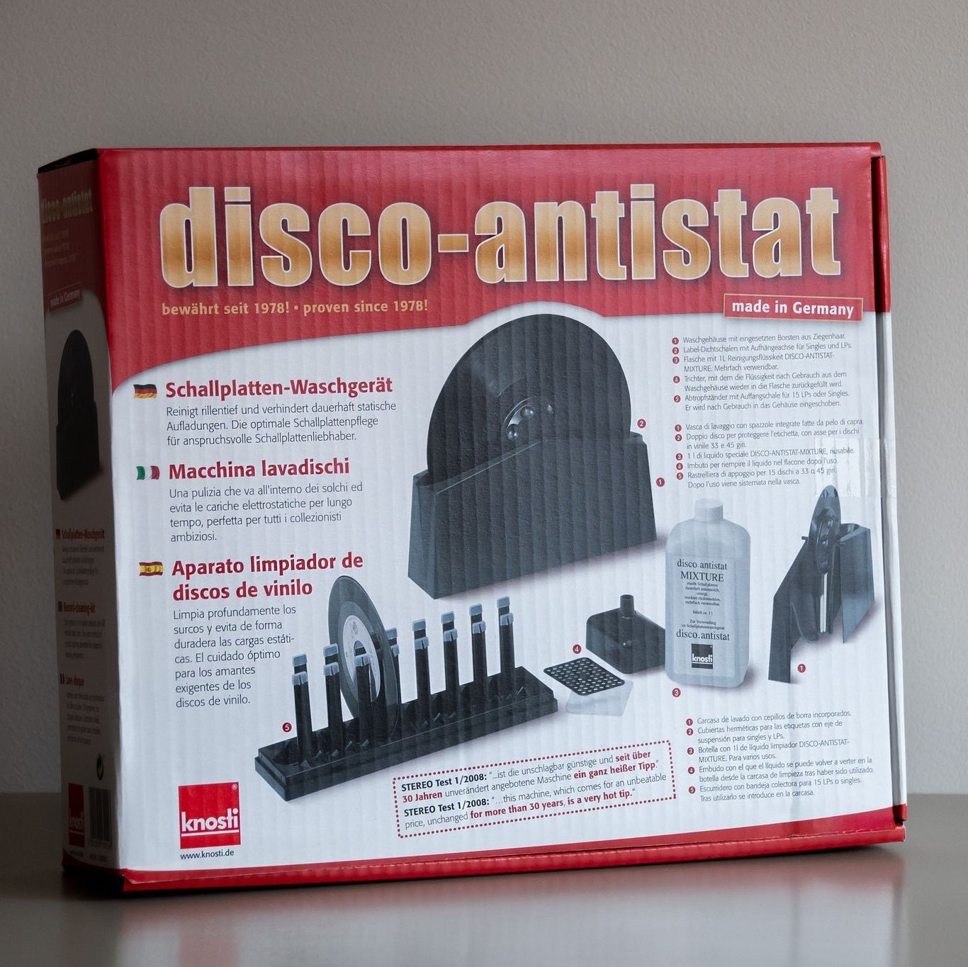 Knosti Disco Antistat Record Cleaning Kit